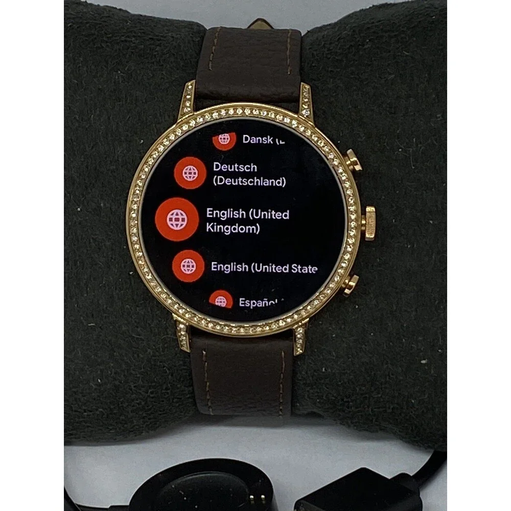Fossil Gen 4 Authentic Digital Dial Smart Watch Custom Band FTW6011 CR147